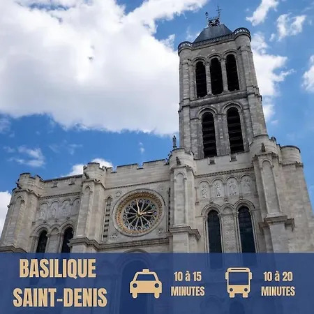 9 Mi From Stade De France - Charming 5-Room Saint-Denis  Exterior photo